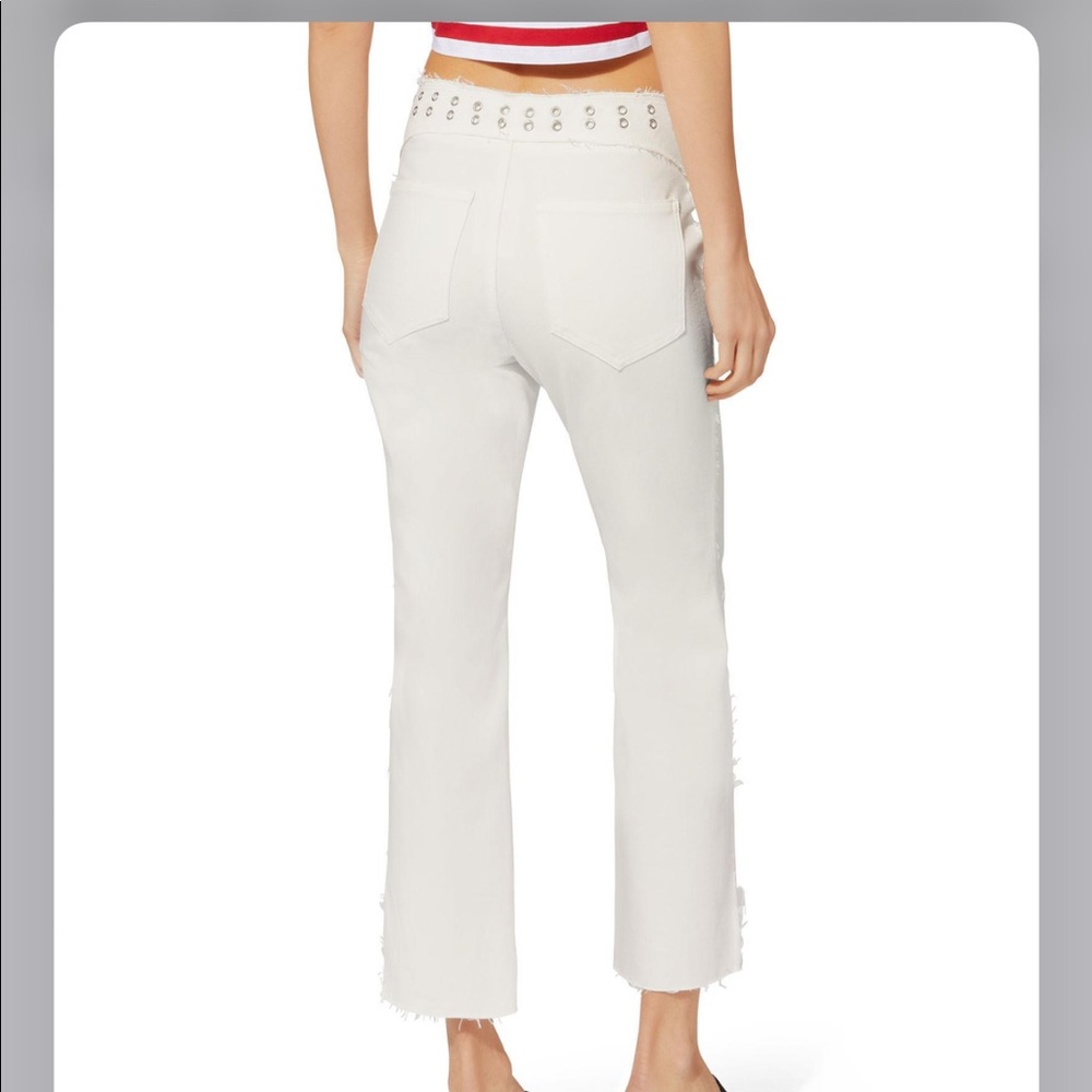 MIAOU Presley White Flare Jeans - Picture 4 of 4